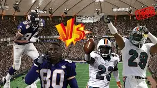 Randy Moss & Cris Carter vs Patrick Surtain & Sam Madison (2000) | WR vs CB Matchup