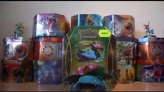 Pokemon Venusaur EX Tin Opening (Amazing Pulls!)