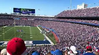 Buffalo Bills Shout Song on a Beautiful Day at Highmark Stadium