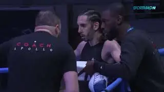 SAVATE boxe française - Finale France Elite A 2023 : Elias KANFOUAH vs Ahmed FERRADJI