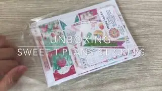 UNBOXING | Planner Stickers | SweetTPlans