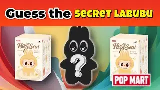 Guess the SECRET LABUBU Challenge! 🎁 Pop Mart Quiz