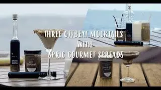 THREE OFFBEAT MOCKTAILS with SPRIG GOURMET SPREADS