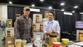 L'Chef's NutriMILL at SLC Preppercon 2016 with Faraday Preppers