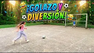 ¡RETO DE FÚTBOL EXTREMO! 👧🏻 VS 👦🏻 ¡Risas Garantizadas! 😂⚽