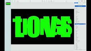 How to make an INTRO with TEXT MASK | #keynote | #imovie