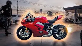 ICH FAHRE DIE PANIGALE V4S