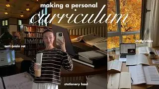 building a personal curriculum 📓 what I’m learning, stationery haul + how to create your own