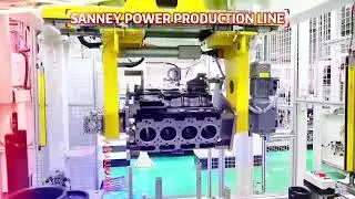 Inside the Sanney Power production line ⚙️🏭 #sanneypower #dieselgenerator