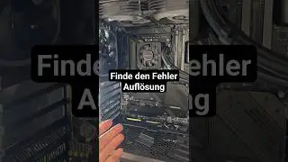 Finde den Fehler Aufl&ouml;sung