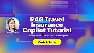 Build a RAG Travel Insurance Copilot with #Langflow | Step-by-Step Tutorial