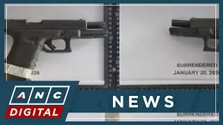 PNP: Firearms surrendered by Atong Ang to undergo ballistic testing | ANC