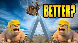 CHALLENGE!  GROUND vs AIR TH9 WAR w/ EchoThruMe in Clash of Clans
