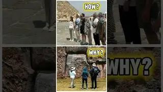 Staring at Ancient Egyptian and Ancient Peruvian marvels #ancienthistory #egypt #shorts