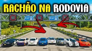RACH&Atilde;O NA RODOVIA DE TOYOTA SUPRA - FORZA HORIZON 4 GAMEPLAY