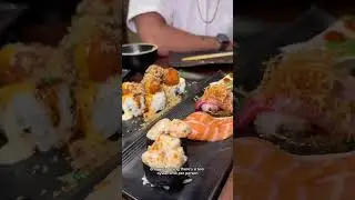 All you can eat sushi in Las Vegas! #foodie #sushi #lasvegas