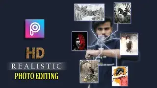 Realistic Instagram Hologram manipulation| Picsart manipulation| mobile  editing |The Editz Mafia|