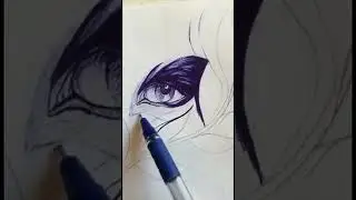 #composition #penwork #bluepen #creativepainting #creativework #shortvedio