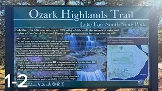 2026 Ozark Highlands Trail Thru-Hike: Ep. 1 Lake Fort Smith and White Rock Mountain