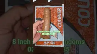 8 inch silicone condoms in Pakistan Lahore Karachi #condom #siliconcondom #toyshop #doll #pakistan