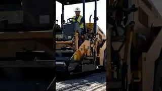 Asphalt Binder Course paving. #automobile #action #construction #fail #road
