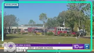 Land O' Lakes High School closes amid investigation into 'suspicious substance' found in mail