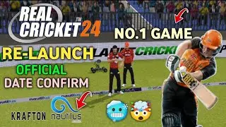 Real Cricket 24  Game Re-Launch Official Information ! RC 24 Update! #realcricket24 #rc24 