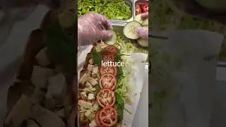Subway POV Новая курица-гриль с авокадо