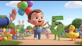 Numbers Song 1&ndash;10 🔢 | Counting Rhymes for Toddlers | Nursery Rhymes & Learning Songs for Kids