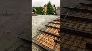 Заливка перекрытия бетоном 350 марки