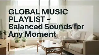 GLOBAL MUSIC PLAYLIST &ndash; Balanced Sounds for Any Moment