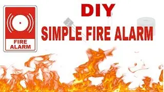 Simple Fire Alarm Using NTC Thermister DIY Project