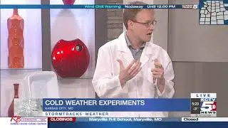 Science experiments designed for cold weather