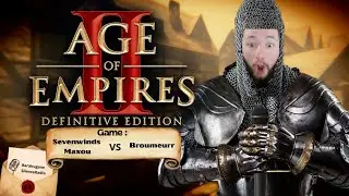 Age of Empire II Définitive Édition : Casting Broumeurr VS Sevenwinds et Maxou.