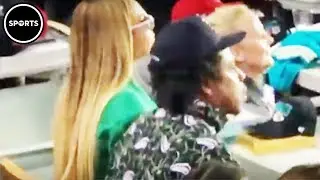 Jay-Z SITS During Super Bowl National Anthem