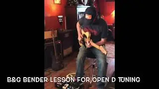B&G bender lesson
