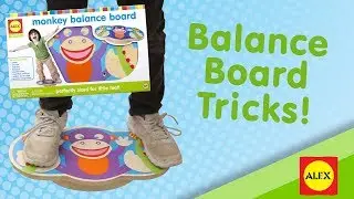 Balance Board Tricks! - ALEX Active Monkey Balance Board
