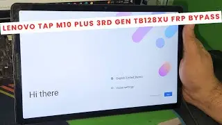 Lenovo Tap M10 Plus 3rd Gen TB128XU FRP BYPASS With Unlock Tool | lenovo tb128xu frp bypass