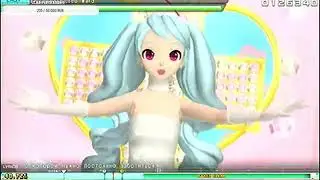 Стримовое прохождение игры Hatsune Miku Project Diva MegaMix часть 29 (Мод на 250 песен)