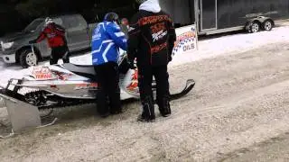Old forge woodgate American Snowmobiler Dynotech 2010 shootout OSP in lakeracer class