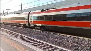 ETR600 11 FRECCIAROSSA PER LA PRIMA VOLTA IN PUGLIA CON IL FRECCIARGENTO PER LECCE