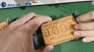 Flow wrap packing machine  for cookie