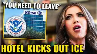 ICE Barbie FUMES Online After ICE Gets KICKED OUT of Hotel