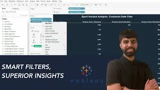 How to Create a Continuous Date Filter in Tableau