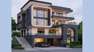 Curve Exterior Design | Flowing Modern Architecture & Elegant Home Facades