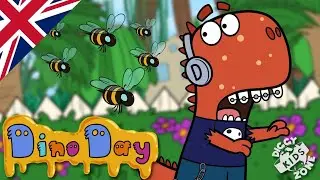 Diggy Dinos Day at Home (English) || A Nice Diggy Dino Family Day || Diggy Kids Zone