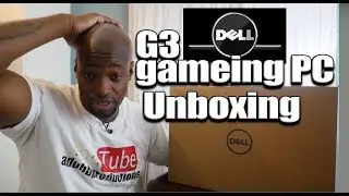 Распаковка игрового компьютера Dell G3
