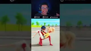 ESSA GAROTA KKKK  #hanzin #react #miraculous #ladybug #catnoir