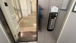 Schindler 330A Elevator at the Academic Building Texas A&M with an office visit and guests.