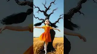 💥EVOLUTION OF SQUIDGAME: DOLL YOUNG-HEE'S BALLET 🥰 #squidgame #ai #funny #shorts